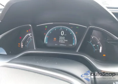 2017 Honda Civic Touring z USA, uszkodzony, nr VIN 19XFC1F95HE031177